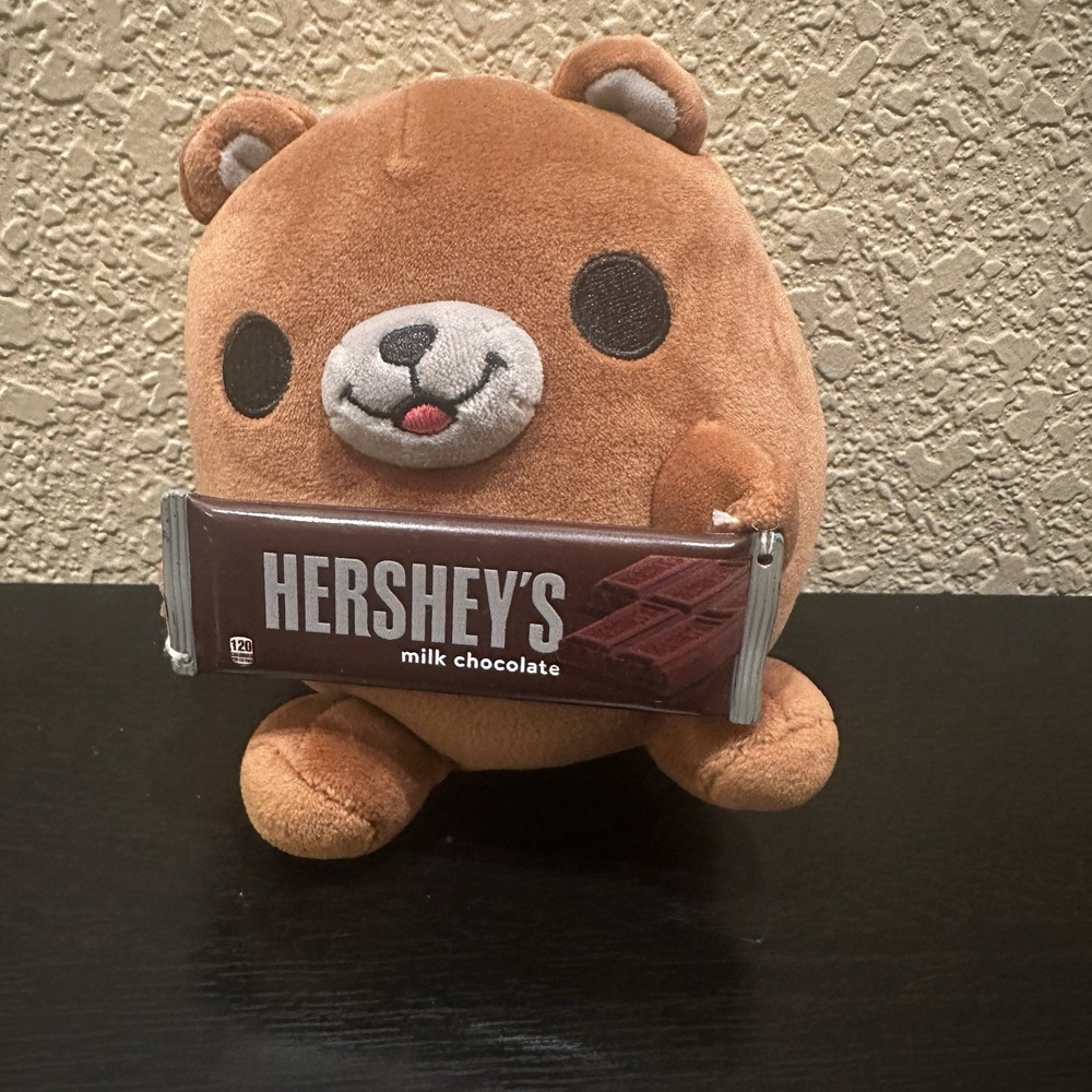 Zuru Snackles 5" Terry Hersheys Milk Chocolate Bar  Bear Plush Stuffed Animal